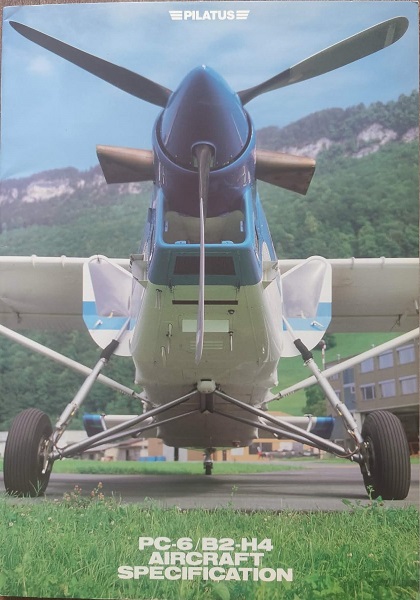 Pilatus PC-6/B2-H4 Aircraft Specyfication