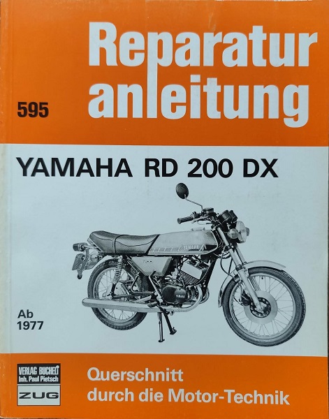 Yamaha RD 200 DX - Reparaturanleitung 595
