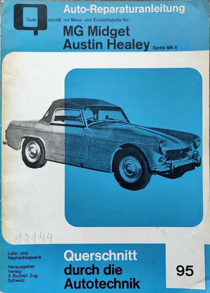 MG Midget Austin Healey - Auto-Reparaturanleitung 95
