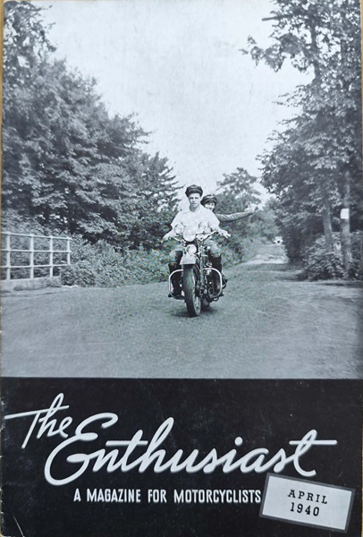 Harley Davidson Enthusiast - 4/1940