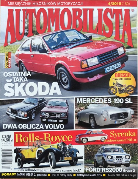 Automobilista 4/2015 - Skoda, Volvo, Mercedes