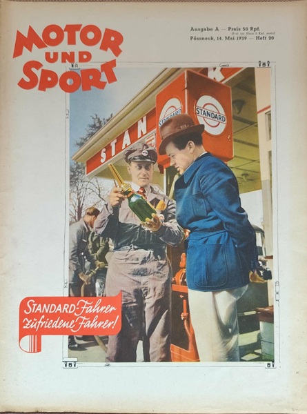 Motor und Sport nr.20 - 1939 - Zundapp DB200