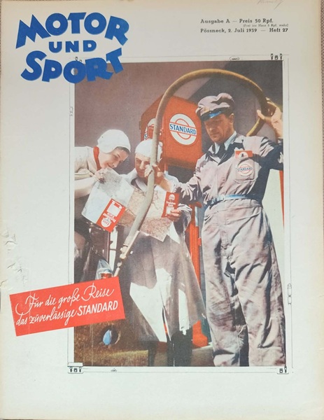 Motor und Sport nr.27 - 1939 - Borgward 2000